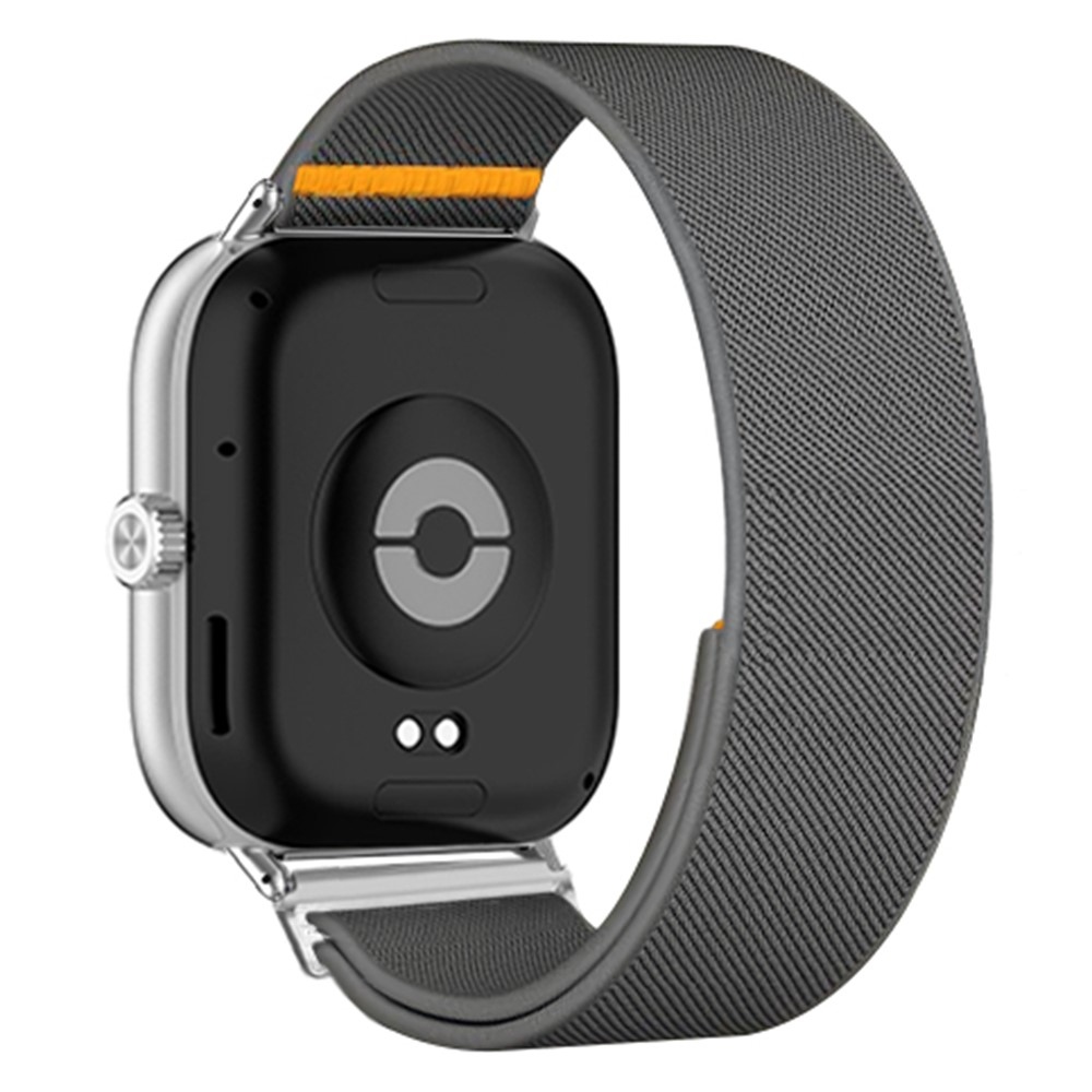 Durab nylonový elastický řemínek na Xiaomi Smart Band 10 Pro/9 Pro/8 Pro/Redmi Watch 6/5/4 - šedý