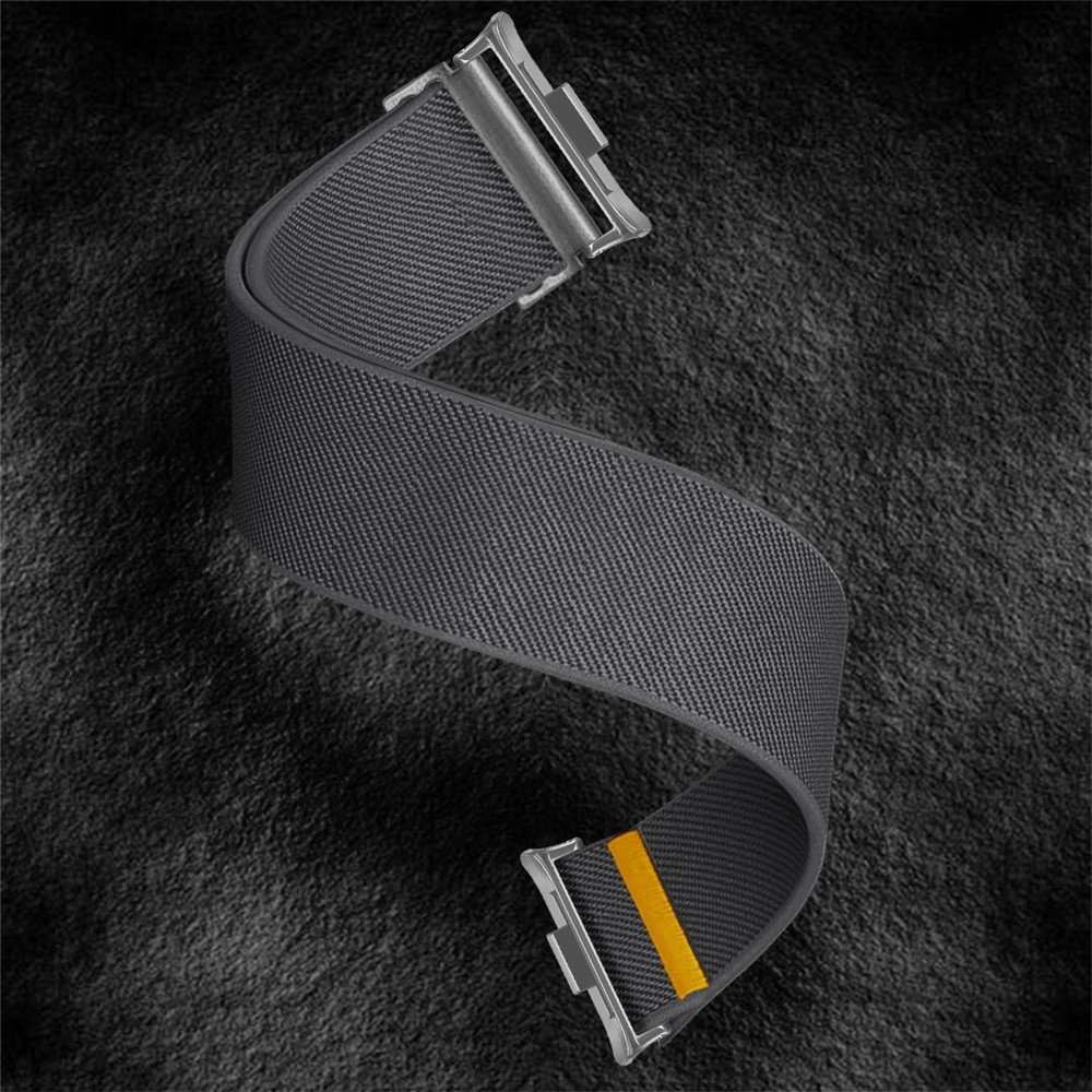 Durab nylonový elastický řemínek na Xiaomi Smart Band 10 Pro/9 Pro/8 Pro/Redmi Watch 6/5/4 - šedý