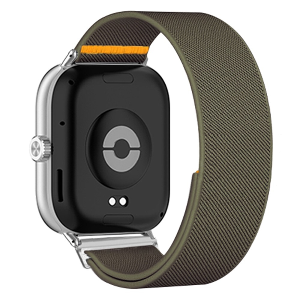 Durab nylonový elastický řemínek na Xiaomi Smart Band 10 Pro/9 Pro/8 Pro/Redmi Watch 6/5/4 - zelený