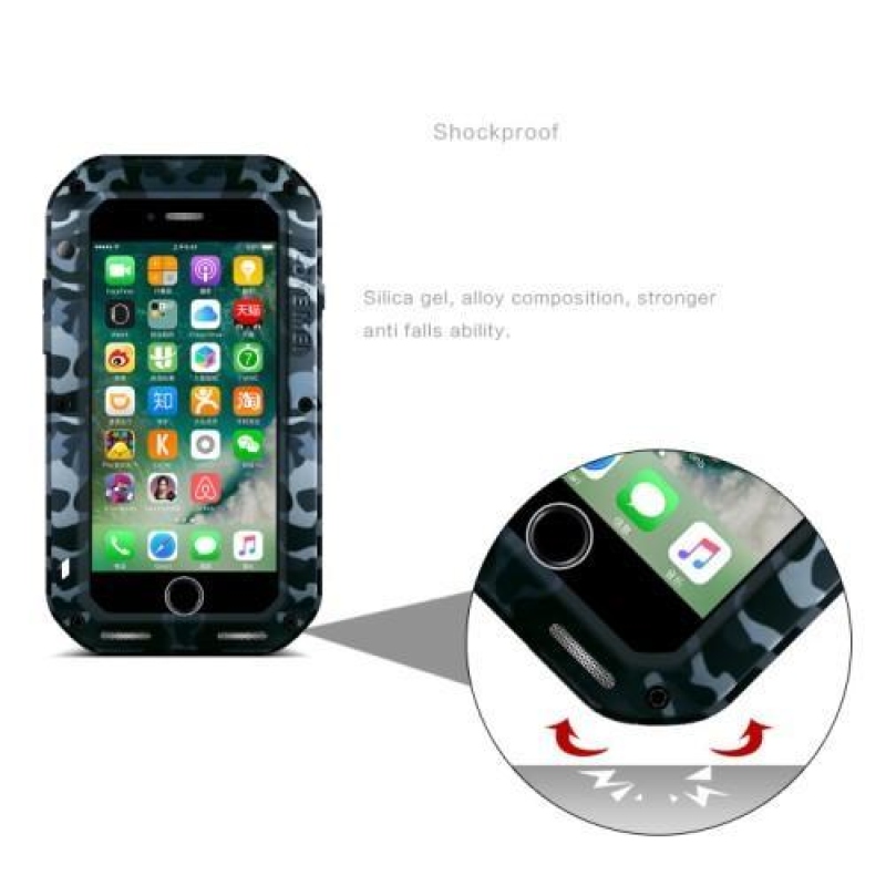 DutyExtra odolný hybridní obal na iPhone 7 Plus a 8 Plus - jungle
