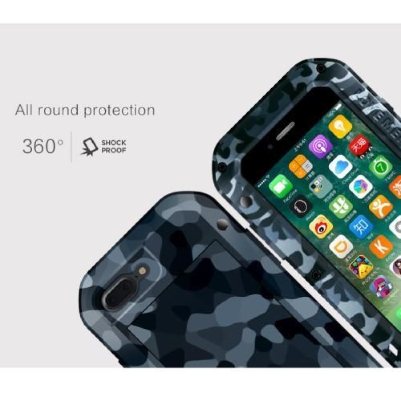DutyExtra odolný hybridní obal na iPhone 7 Plus a 8 Plus - maskování