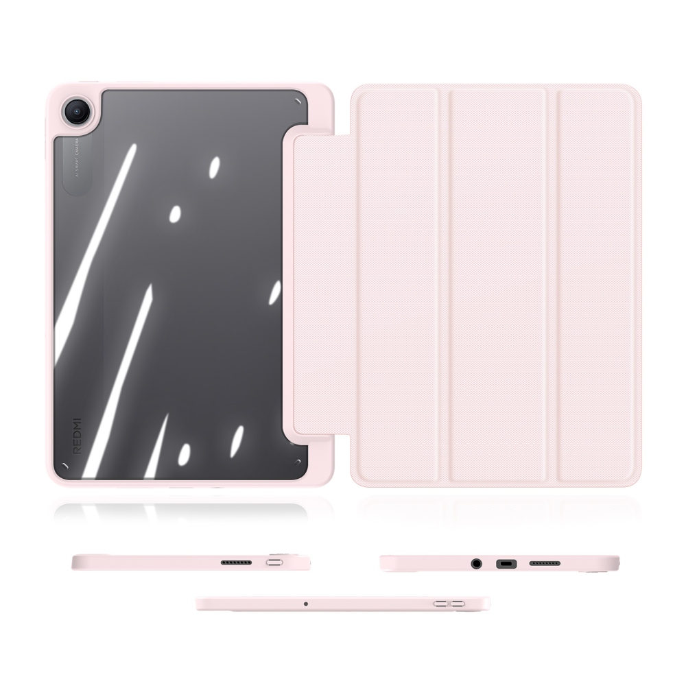 DUX chytré zavírací pouzdro na tablet Xiaomi Redmi Pad 2 9.7 - růžové