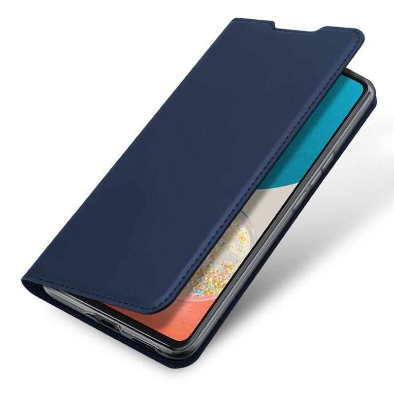 DUX elegantní peněženkové pouzdro pro mobil Samsung Galaxy A53 5G - tmavěmodré