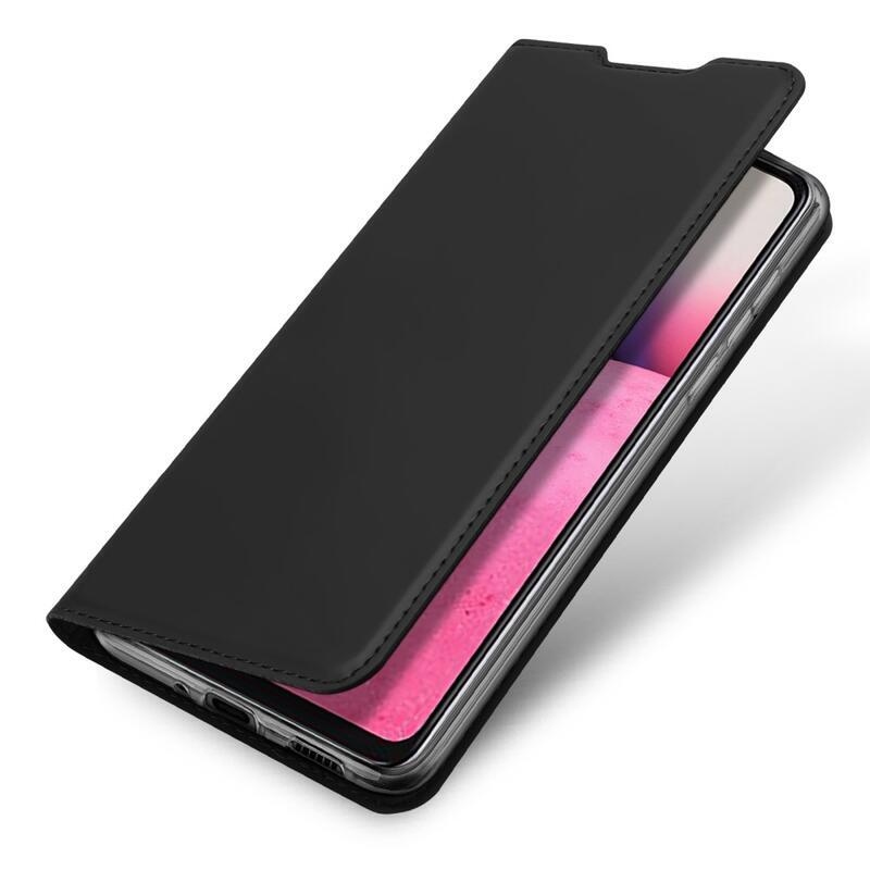 DUX elegantní PU kožené pouzdro na mobil Samsung Galaxy A33 5G - černé