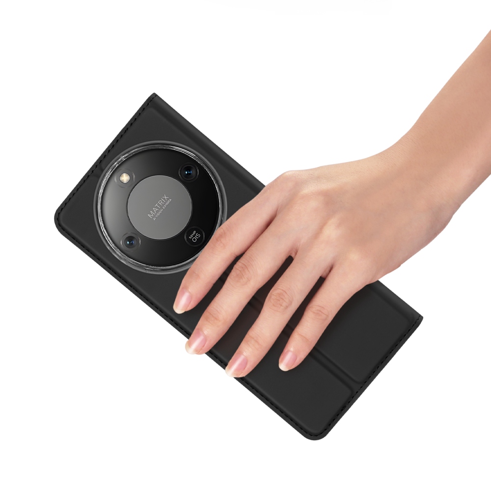 DUX knížkové pouzdro na Honor Magic 8 Lite 5G - černé