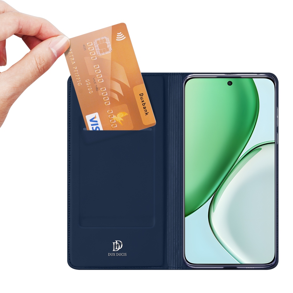 DUX knížkové pouzdro na Honor Magic 8 Lite 5G - tmavěmodré