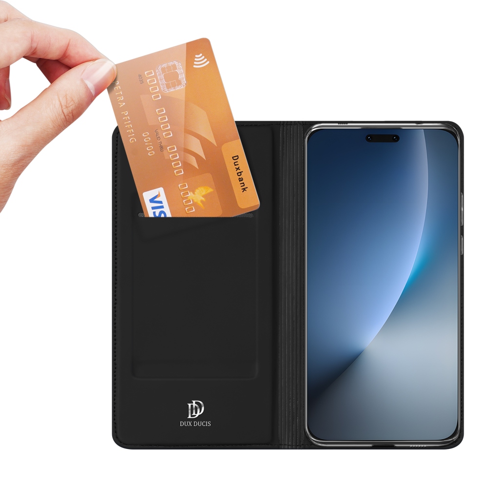 DUX knížkové pouzdro na Honor Magic 8 Pro 5G - černé