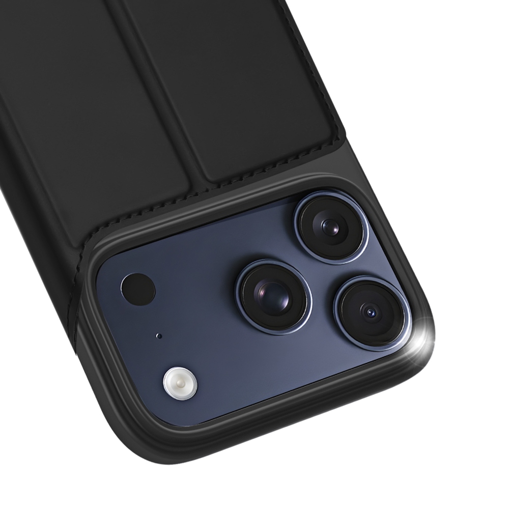 DUX knížkové pouzdro na iPhone 18 Pro Max/17 Pro Max - černý