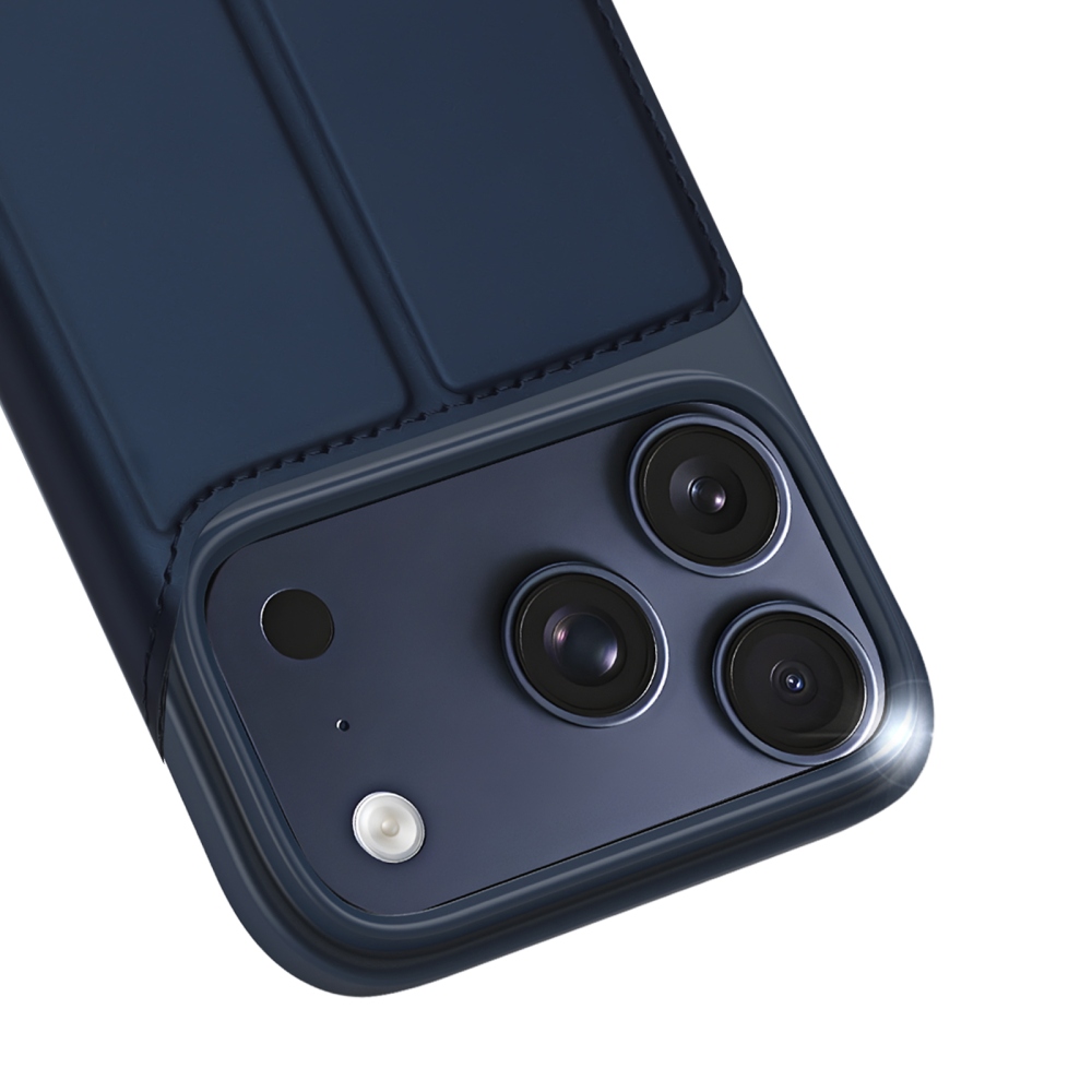 DUX knížkové pouzdro na iPhone 18 Pro Max/17 Pro Max - tmavěmodrý