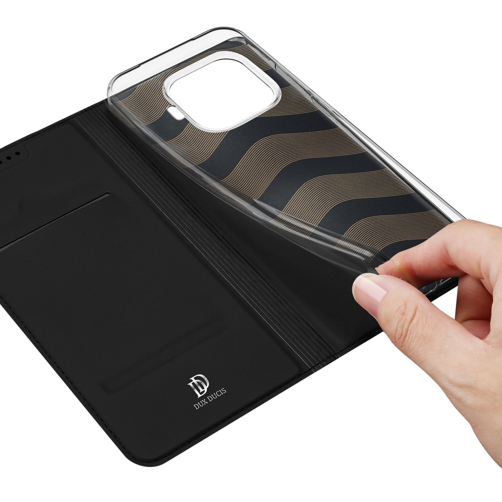 DUX knížkové pouzdro na mobil Xiaomi 17T - černé