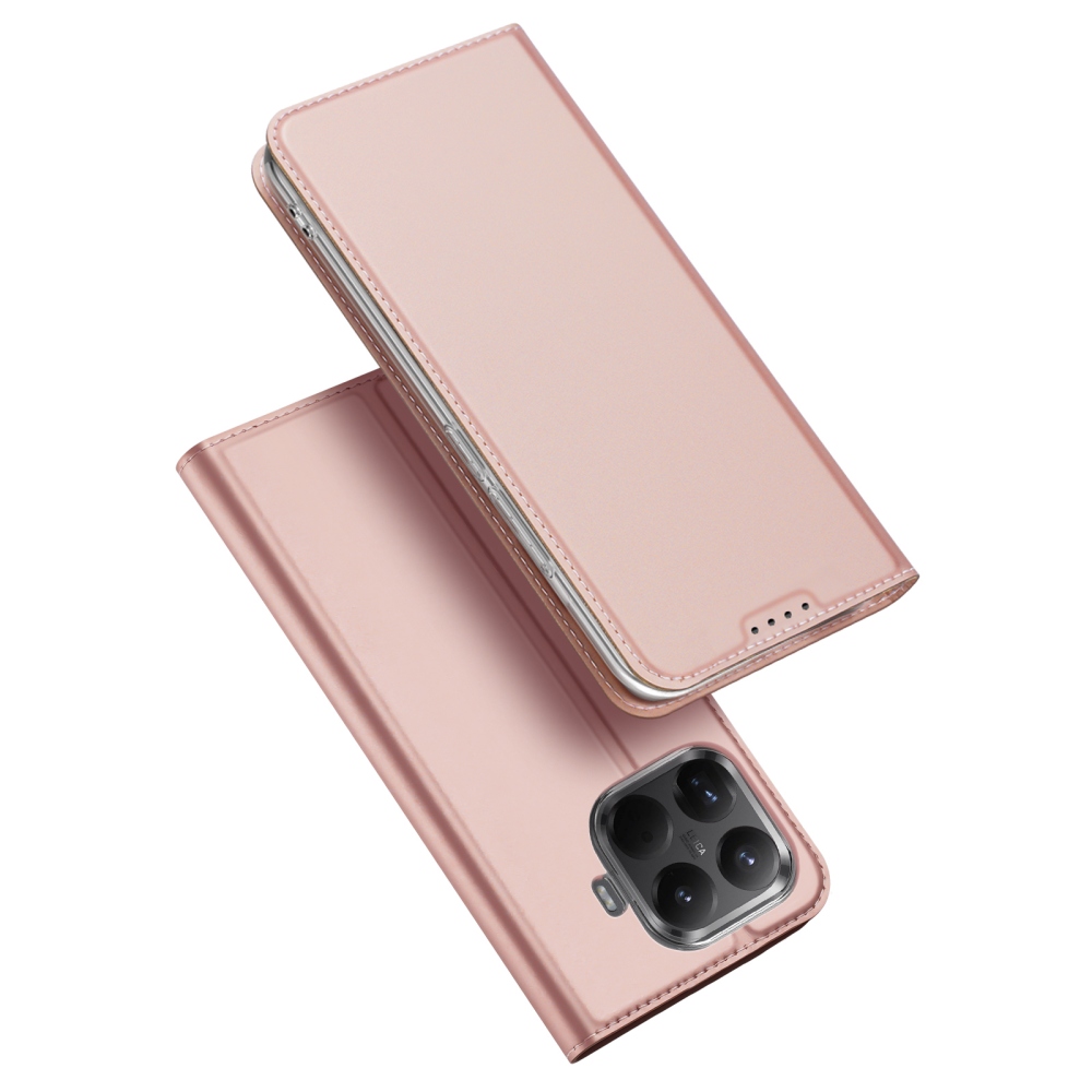 DUX knížkové pouzdro na mobil Xiaomi 17T - růžovozlaté