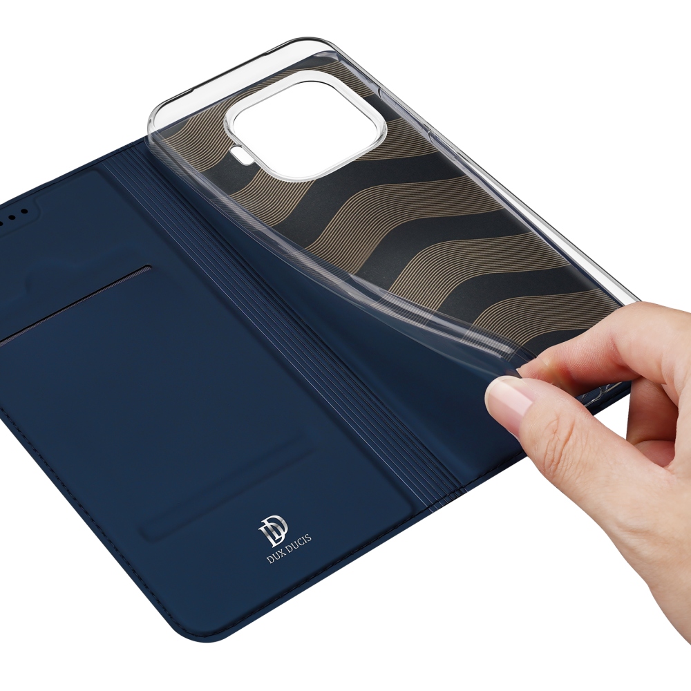 DUX knížkové pouzdro na mobil Xiaomi 17T - tmavěmodré