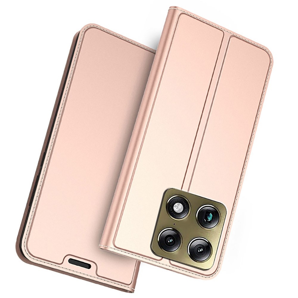 DUX knížkové pouzdro na Motorola Signature 5G - růžovozlaté