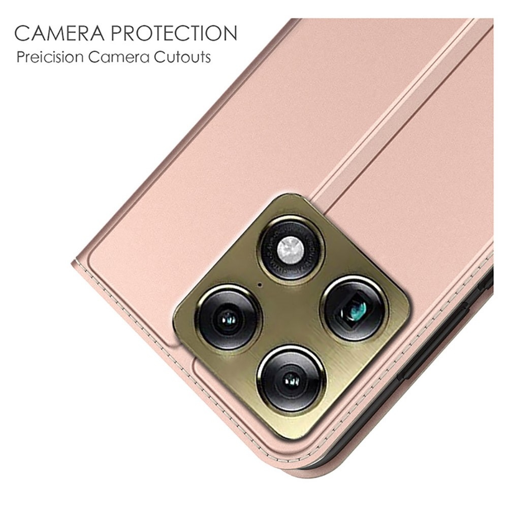 DUX knížkové pouzdro na Motorola Signature 5G - růžovozlaté