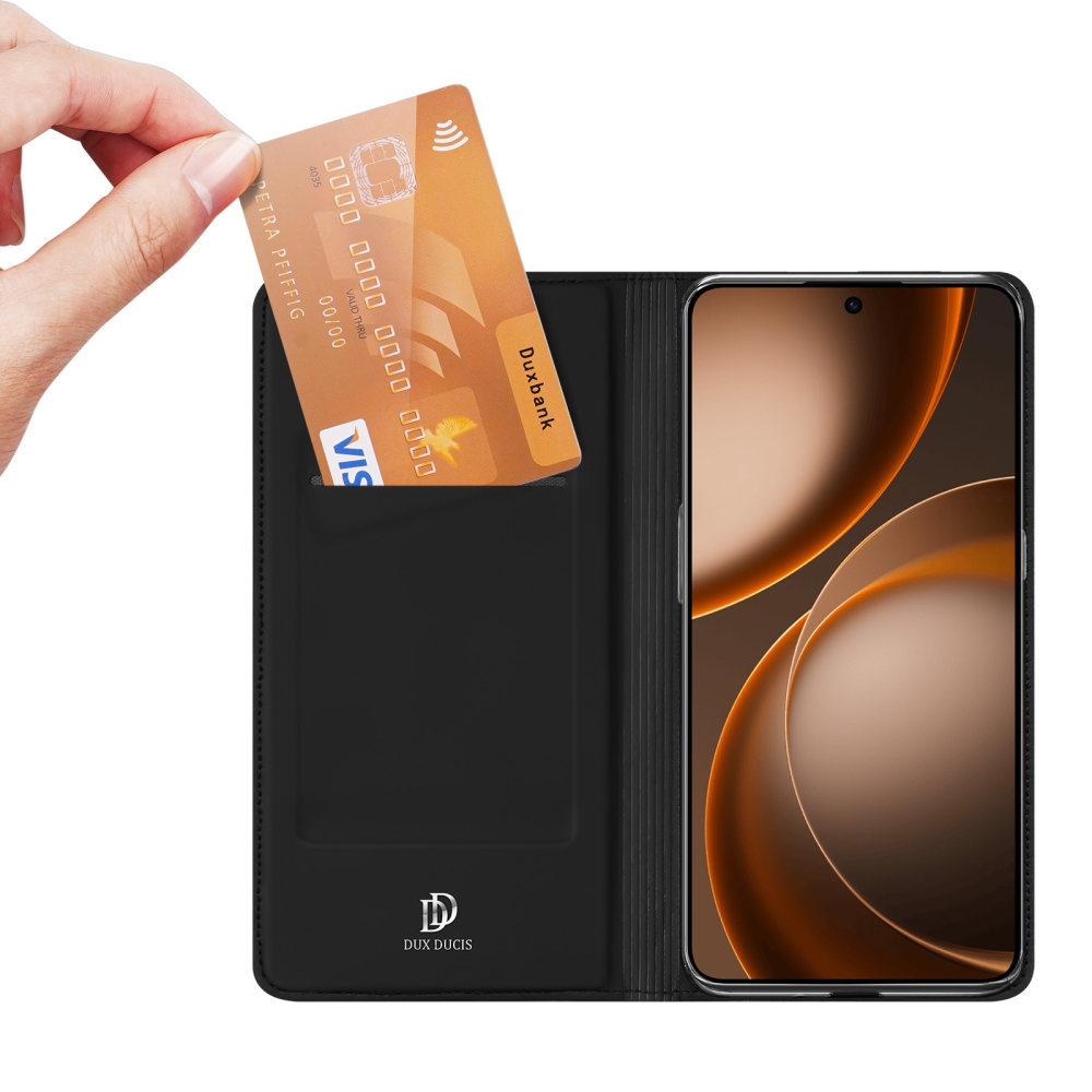 DUX knížkové pouzdro na Oppo Find X9 Ultra 5G - černé