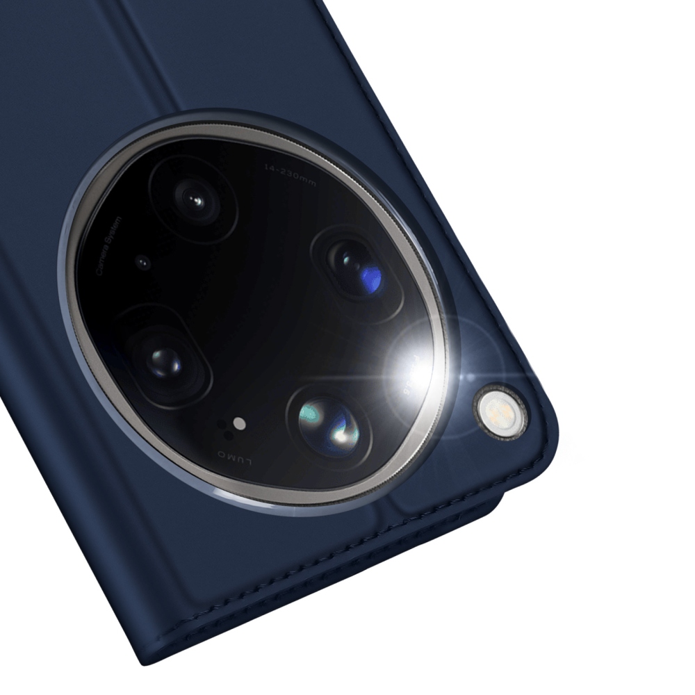 DUX knížkové pouzdro na Oppo Find X9 Ultra 5G - tmavěmodré