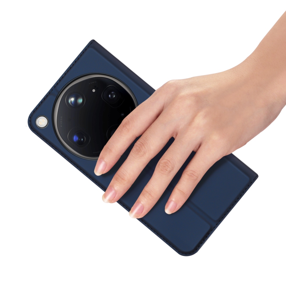 DUX knížkové pouzdro na Oppo Find X9 Ultra 5G - tmavěmodré