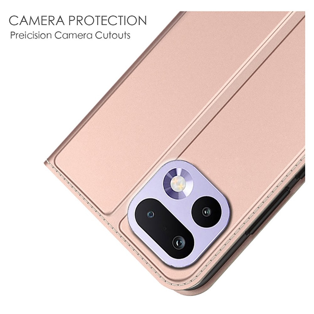 DUX knížkové pouzdro na Realme 16 Pro 5G - růžovozlaté