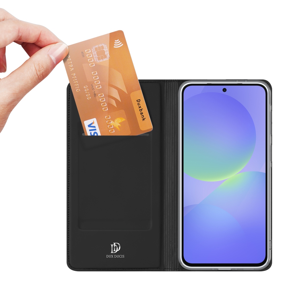 DUX knížkové pouzdro na Samsung Galaxy A37 5G - černé