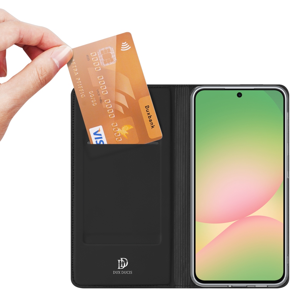 DUX knížkové pouzdro na Samsung Galaxy A57 5G - černé