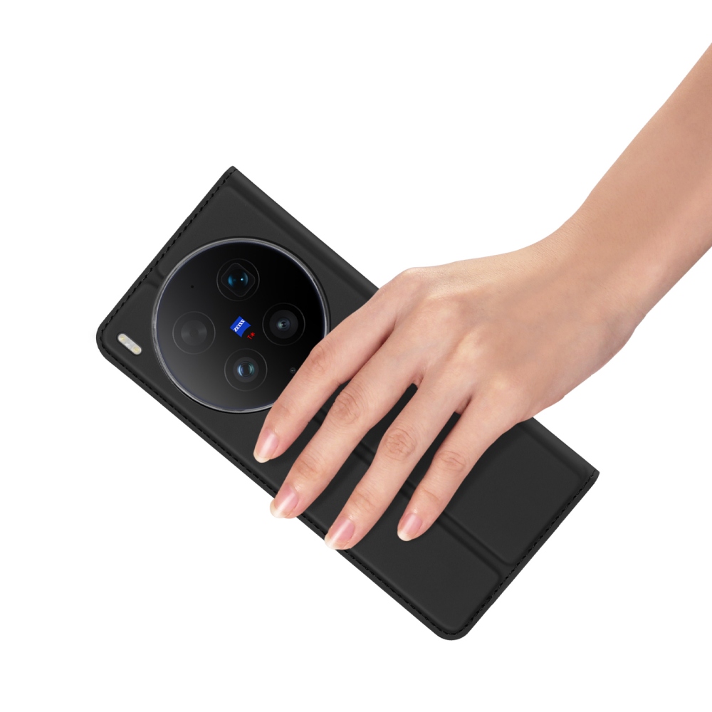 DUX knížkové pouzdro na Vivo X300 Ultra 5G - černé