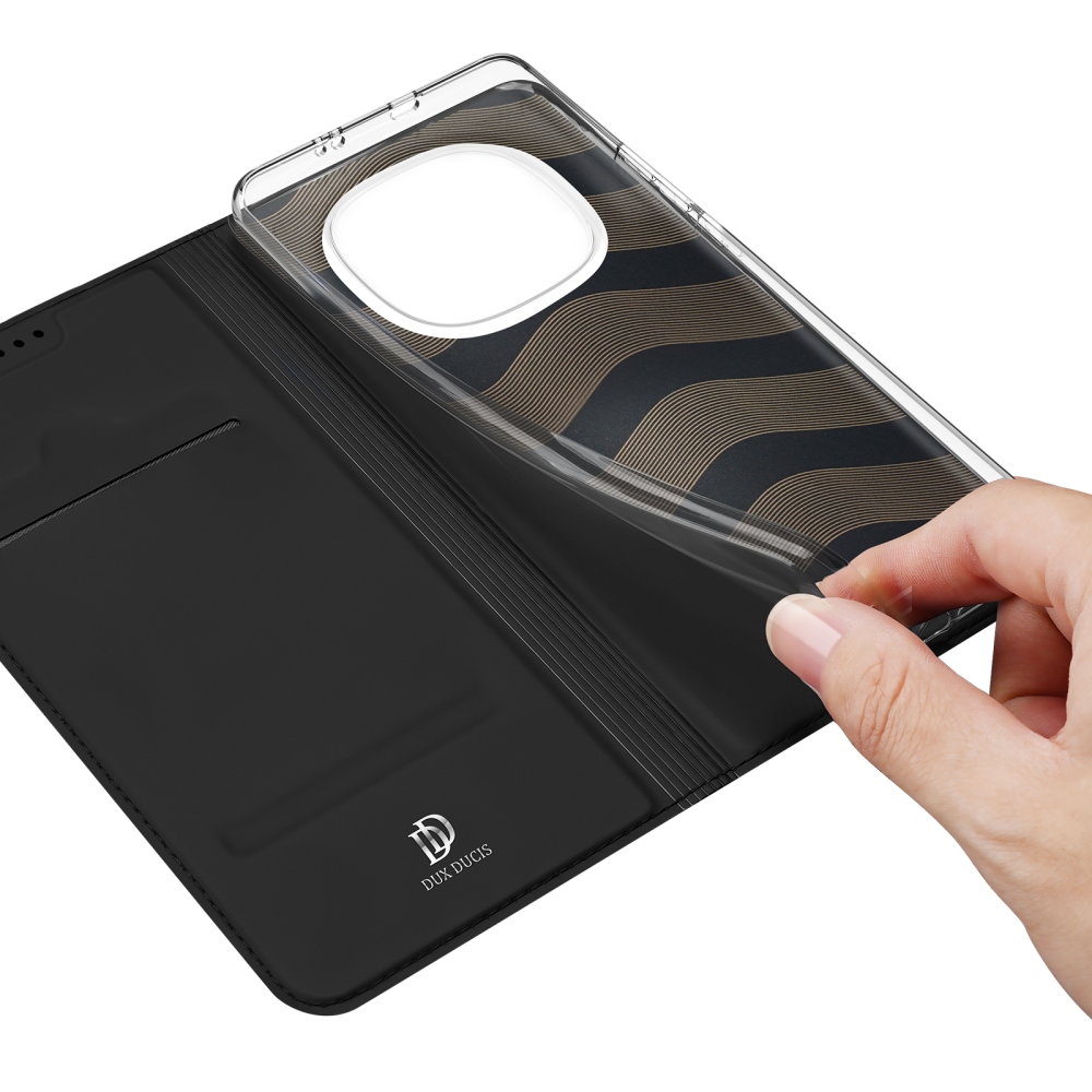 DUX knížkové pouzdro na Xiaomi Poco M8 5G/Redmi Note 15 5G/Note 15 4G - černé