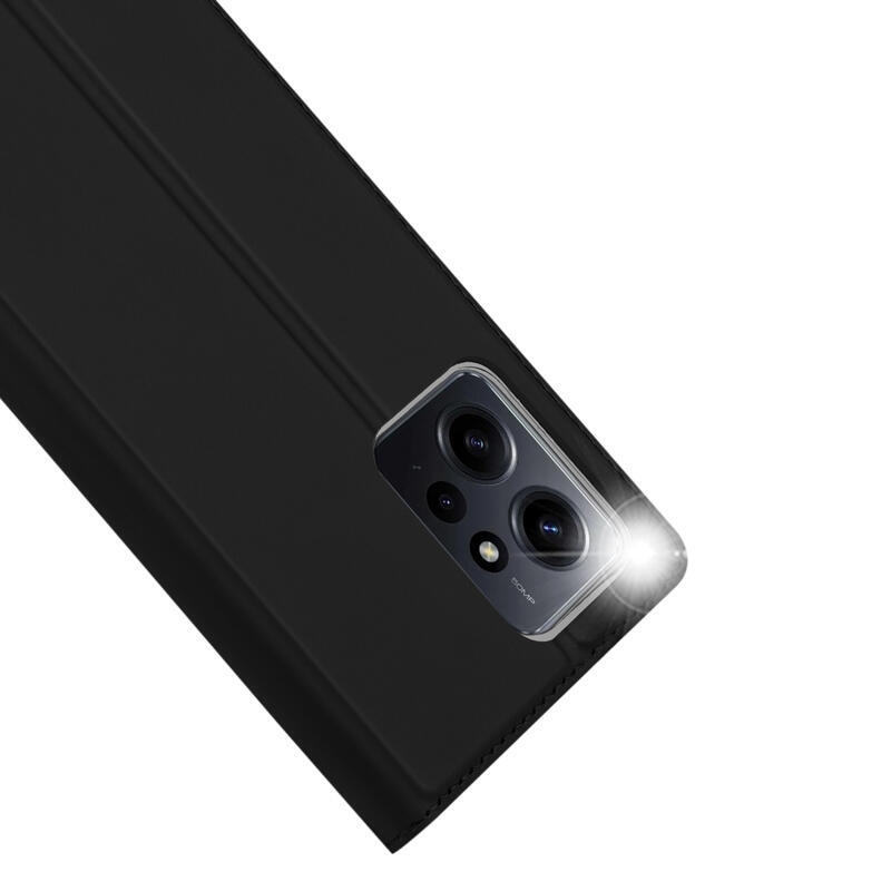 DUX knížkové pouzdro na Xiaomi Redmi Note 12 4G - černé