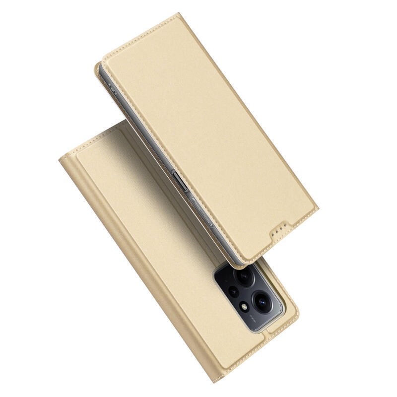 DUX knížkové pouzdro na Xiaomi Redmi Note 12 4G - zlaté
