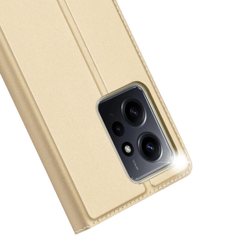 DUX knížkové pouzdro na Xiaomi Redmi Note 12 4G - zlaté