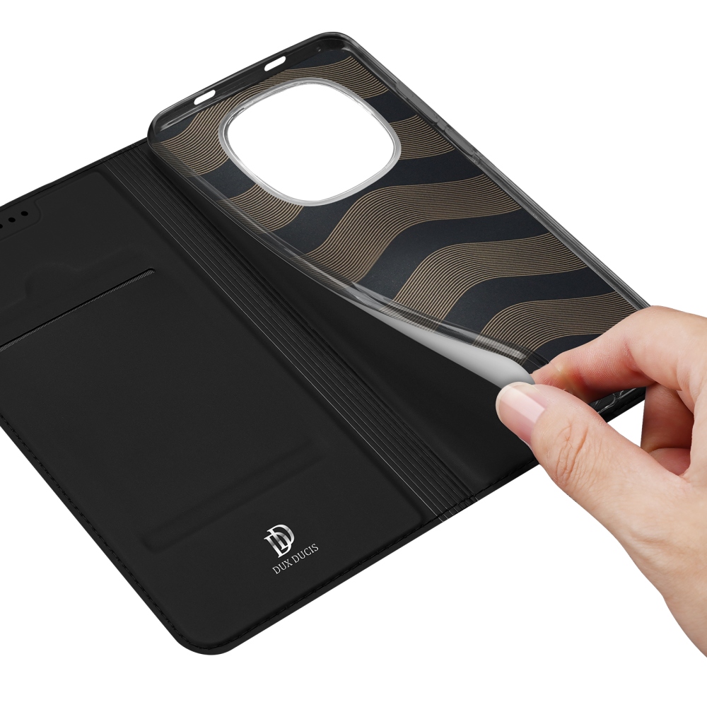 DUX knížkové pouzdro na Xiaomi Redmi Note 15 Pro 5G - černé