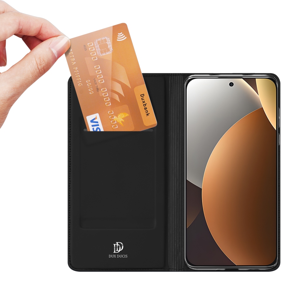 DUX knížkové pouzdro na Xiaomi Redmi Note 15 Pro 5G - černé