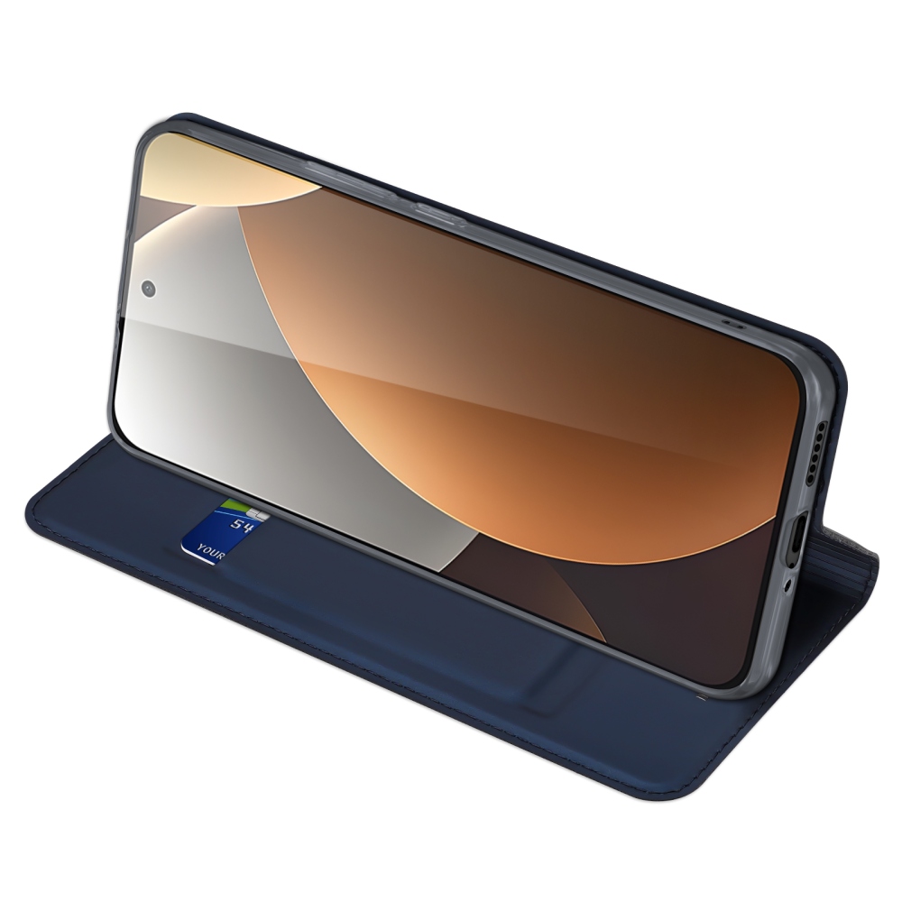 DUX knížkové pouzdro na Xiaomi Redmi Note 15 Pro 5G - tmavěmodré