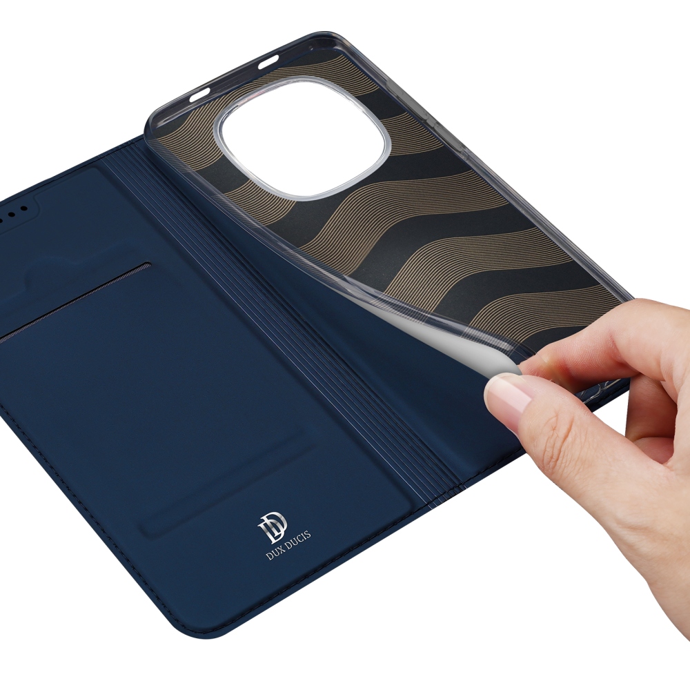 DUX knížkové pouzdro na Xiaomi Redmi Note 15 Pro 5G - tmavěmodré