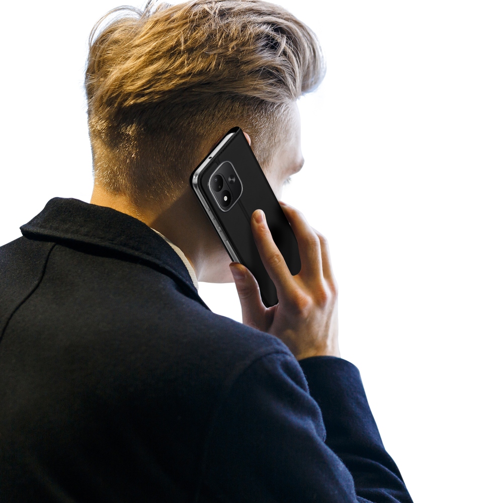 DUX knížkové pouzdro na Xiaomi Redmi Note 17 4G/5G - černé