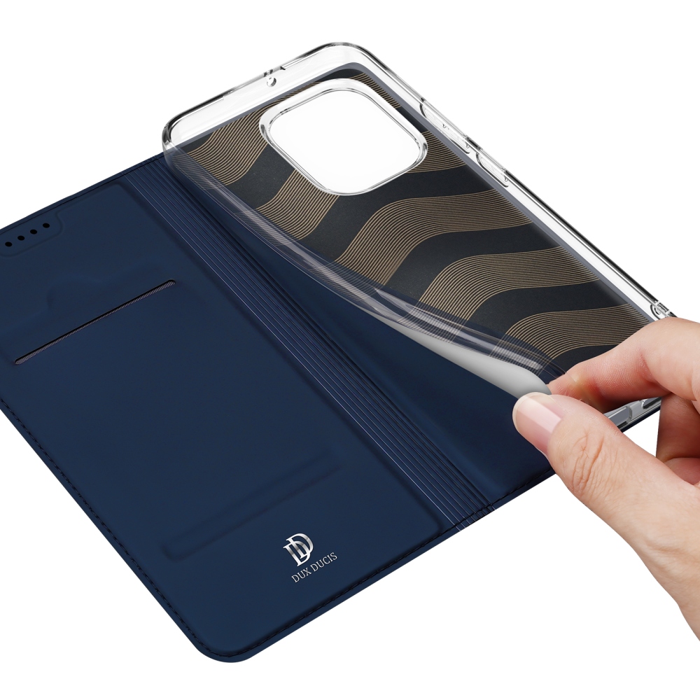 DUX knížkové pouzdro na Xiaomi Redmi Note 17 4G/5G - tmavěmodré