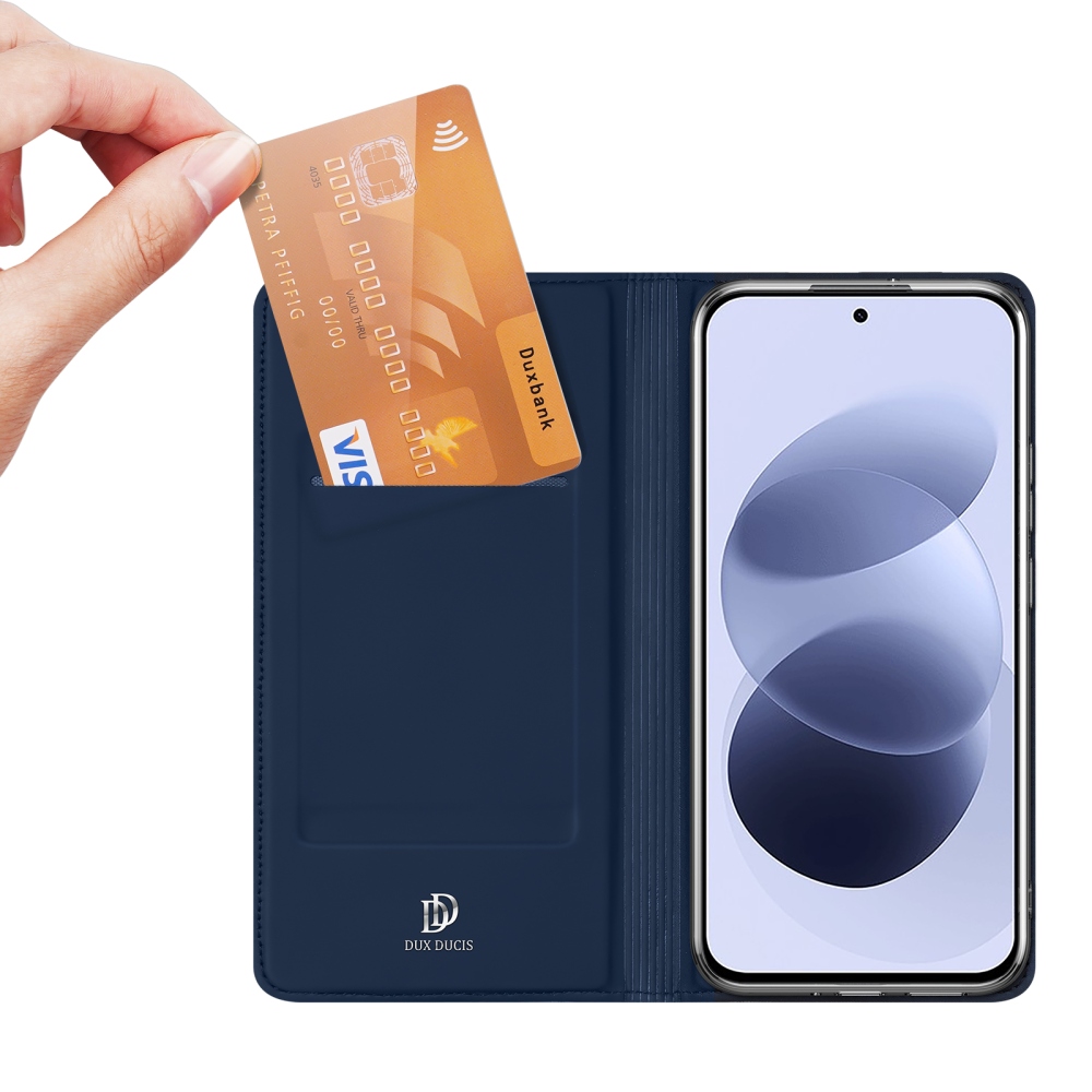 DUX knížkové pouzdro na Xiaomi Redmi Note 17 4G/5G - tmavěmodré