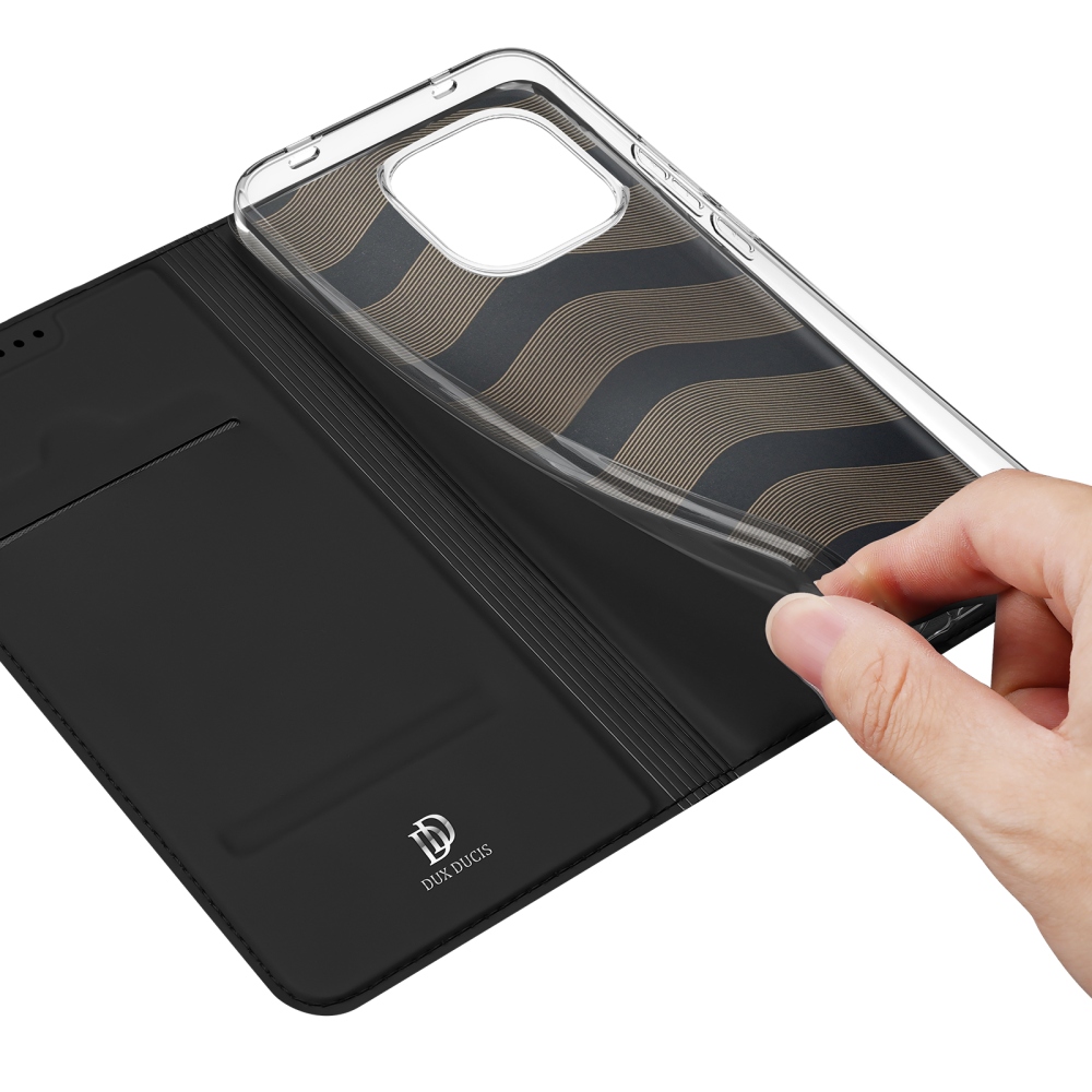 DUX knížkové pouzdro na Xiaomi Redmi Note 17 Pro Max 5G - černé