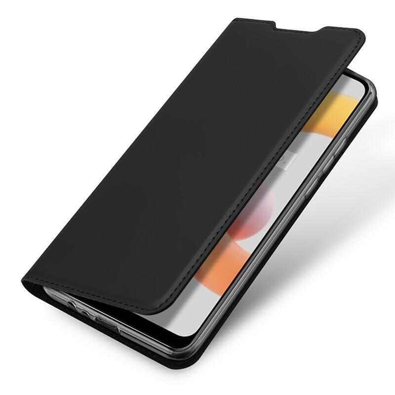 DUX PU kožené pouzdro na mobil Realme C11 (2021) - černé