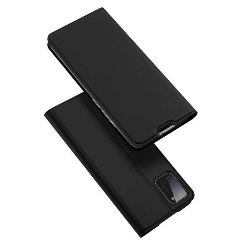 DUX PU kožené pouzdro na mobil Samsung Galaxy A41 - černé