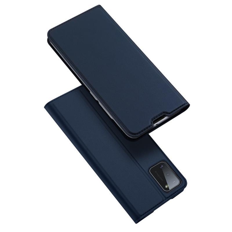 DUX PU kožené pouzdro na mobil Samsung Galaxy A41 - tmavěmodré