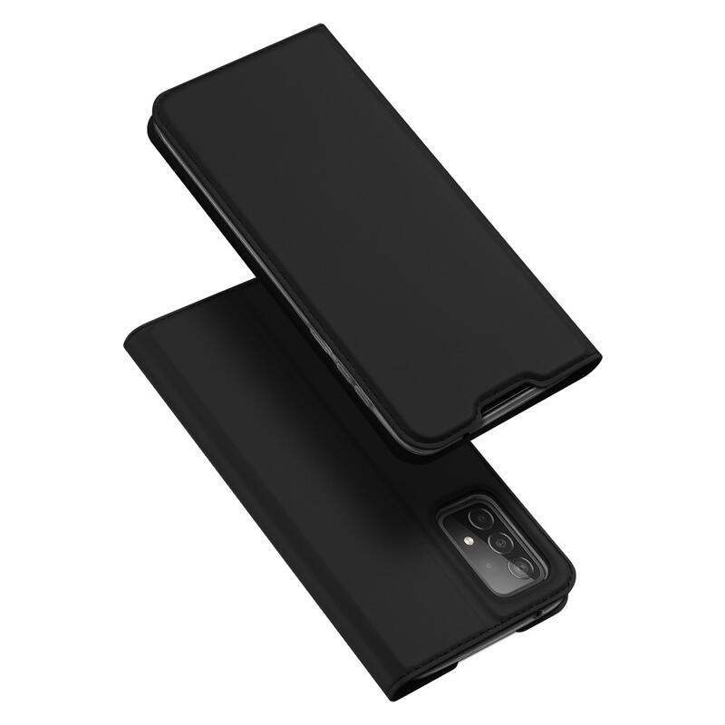 DUX PU kožené pouzdro na mobil Samsung Galaxy A52 5G/4G/A52s 5G - černé