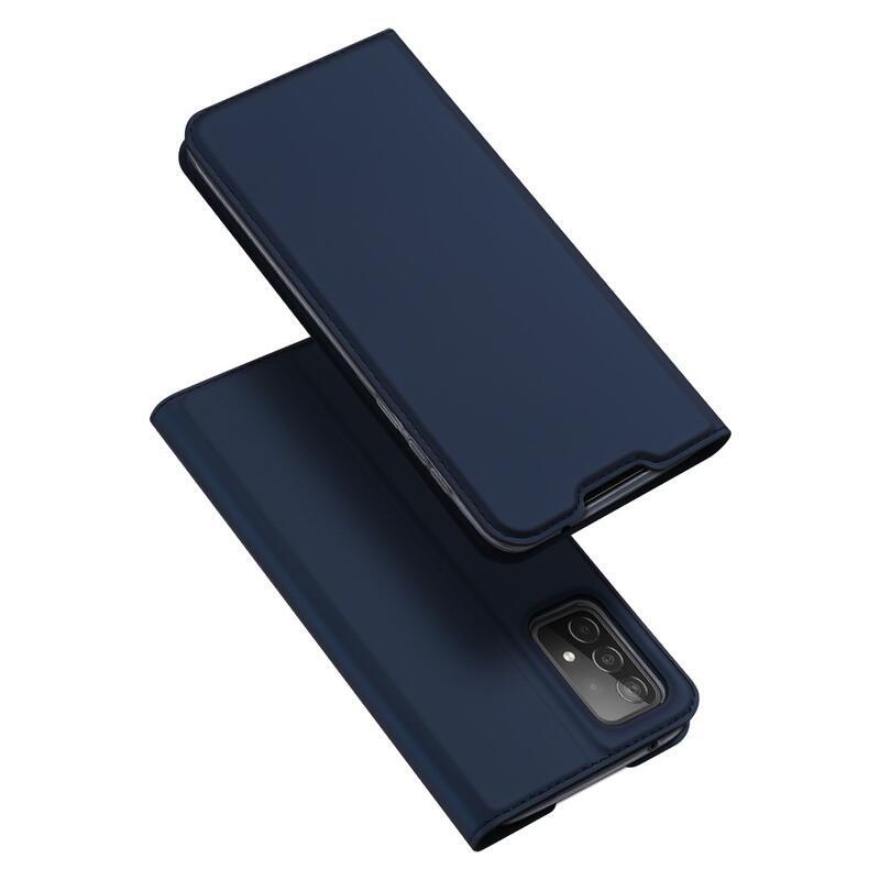 DUX PU kožené pouzdro na mobil Samsung Galaxy A52 5G/4G/A52s 5G - modré