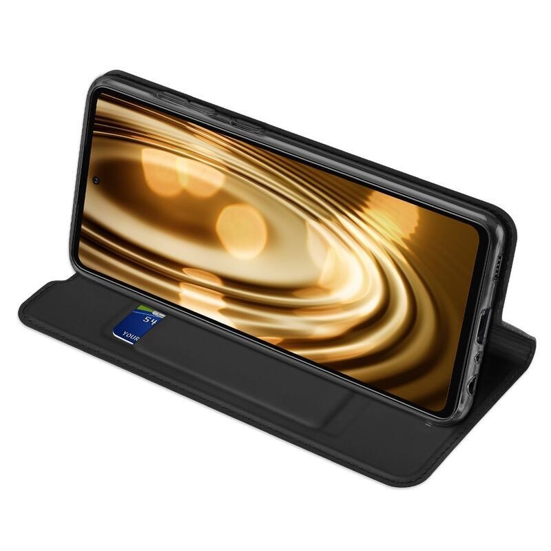 DUX PU kožené pouzdro na mobil Samsung Galaxy A72 5G/4G - černé