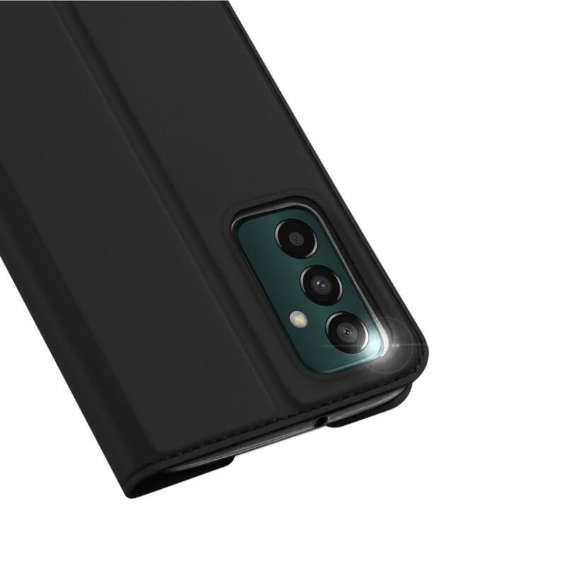 DUX PU kožené pouzdro na mobil Samsung Galaxy M13 4G - černé