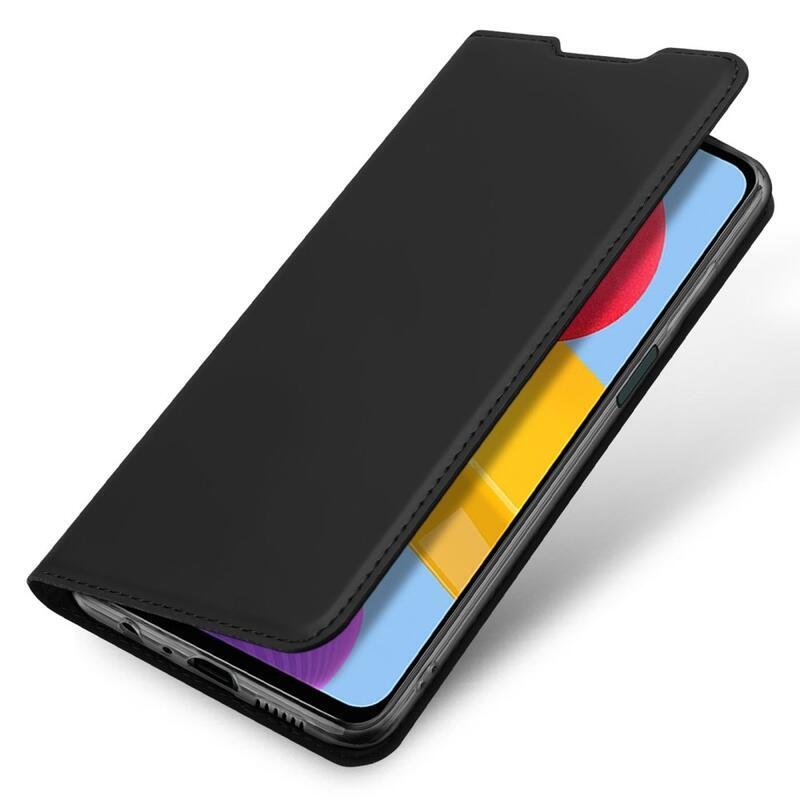 DUX PU kožené pouzdro na mobil Samsung Galaxy M13 4G - černé