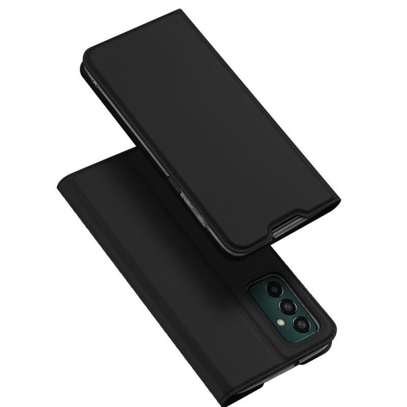 DUX PU kožené pouzdro na mobil Samsung Galaxy M13 4G - černé