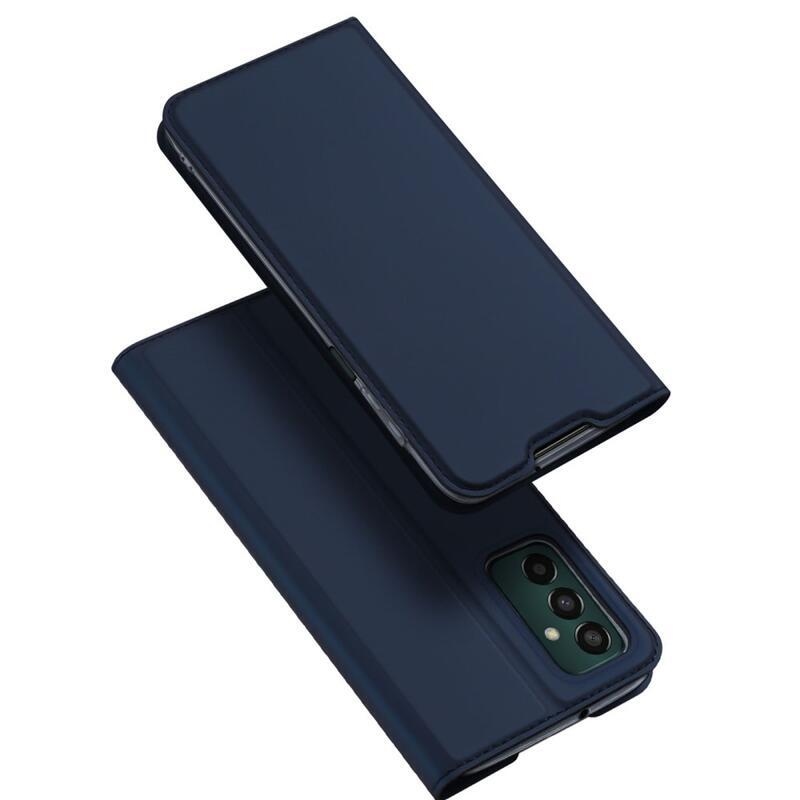 DUX PU kožené pouzdro na mobil Samsung Galaxy M13 4G - tmavěmodré