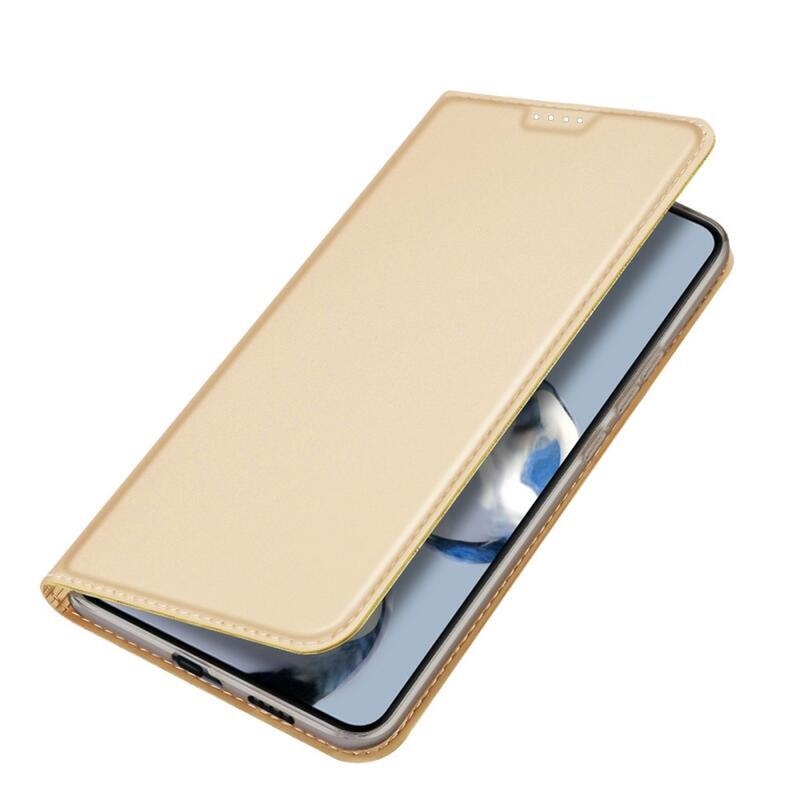 DUX PU kožené pouzdro na mobil Xiaomi 12T/12T Pro - zlaté