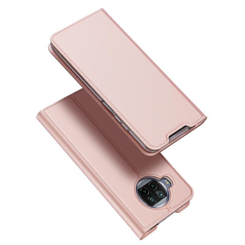 DUX PU kožené pouzdro na mobil Xiaomi Mi 10T Lite 5G - růžovozlaté