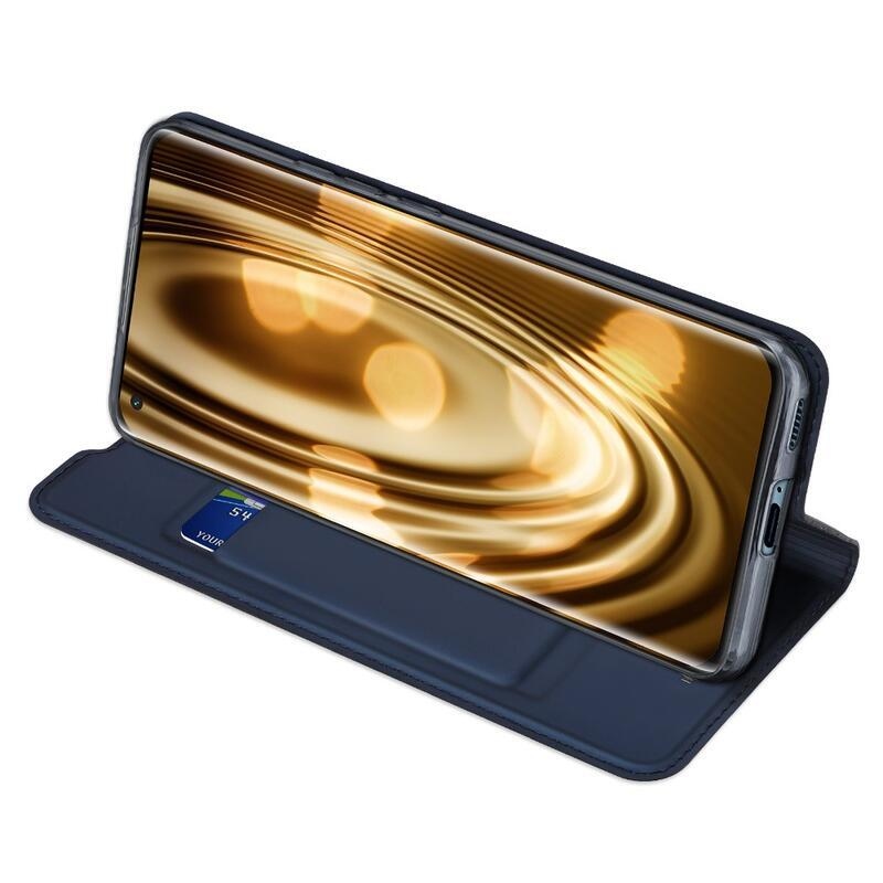 DUX PU kožené pouzdro na mobil Xiaomi Mi 11 - tmavěmodré